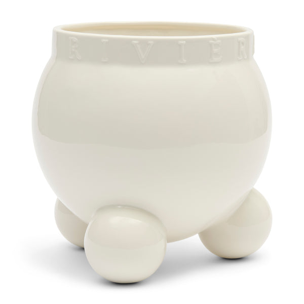 Vtwonen Rivièra Maison - Giulia Pot - Keramiek - Wit