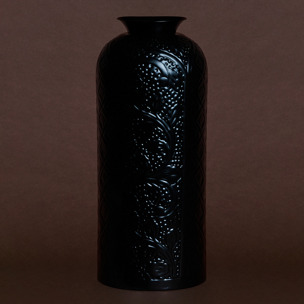 Vtwonen Sia Deco - Elea Kleine Vaas - Zwart - IJzer - H56