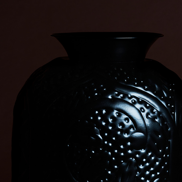 Vtwonen Sia Deco - Elea Kleine Vaas - Zwart - IJzer - H56