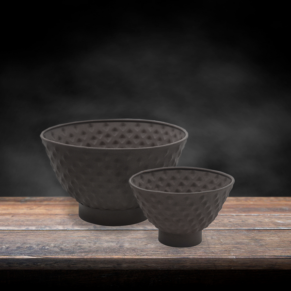 Vtwonen Sia Deco - Retro Bloembak - Bruin - IJzer - H21