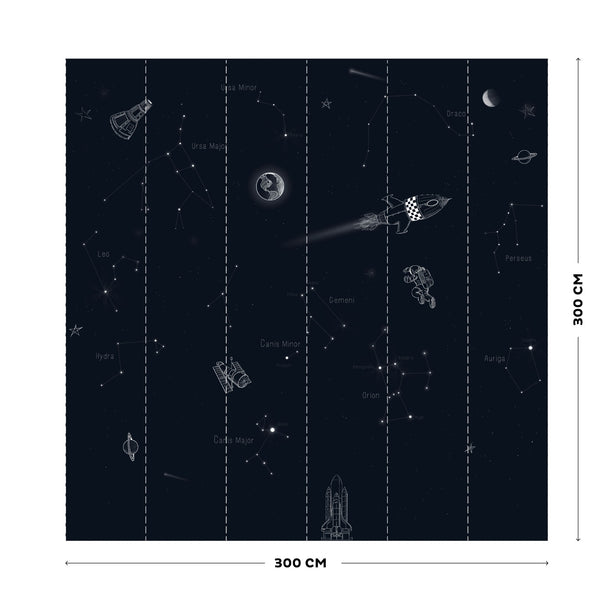 Vtwonen Vtwonen Fotobehang Space 300x300cm
