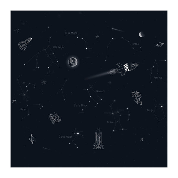 vtwonen vtwonen Fotobehang Space 300x300cm