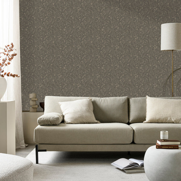 Vtwonen Vtwonen Vliesbehang Twigs Soil Gold