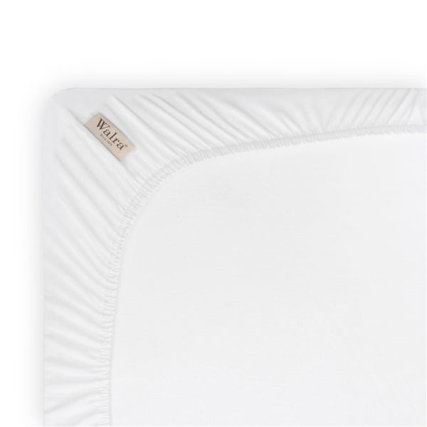 Vtwonen Walra - Hoeslaken Jersey - 160x200/210 Cm - Wit