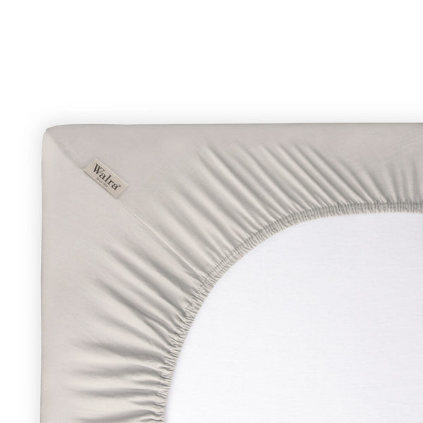 Vtwonen Walra - Hoeslaken Jersey - 80x200/210 Cm - Zand