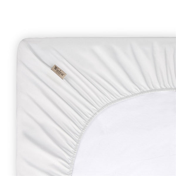 Vtwonen Walra - Hoeslaken Katoen - 90x200 Cm - Wit