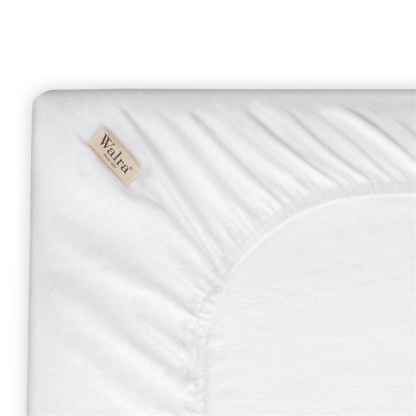 Vtwonen Walra - Molton Cotton Cover - 90x220 Cm - Wit