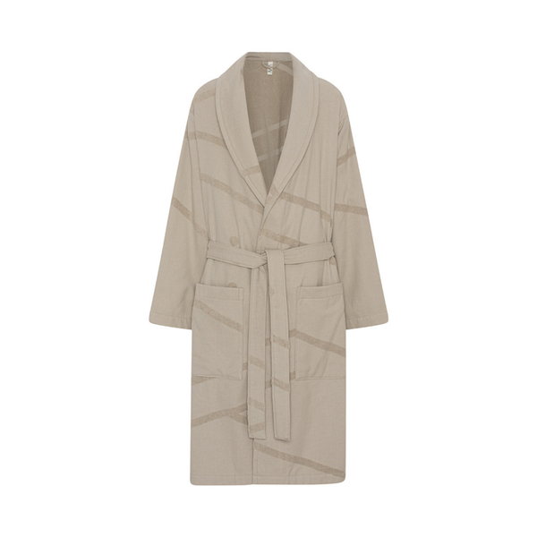 vtwonen WAY badjas - XL - Stone