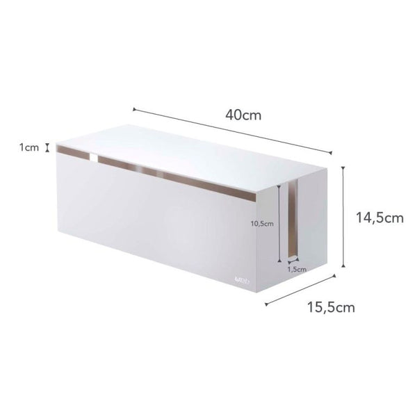 Vtwonen Yamazaki Kabelbox - Web - Wit