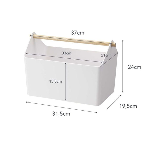Vtwonen Yamazaki Opbergbox Met Handvat - Favori - Wit
