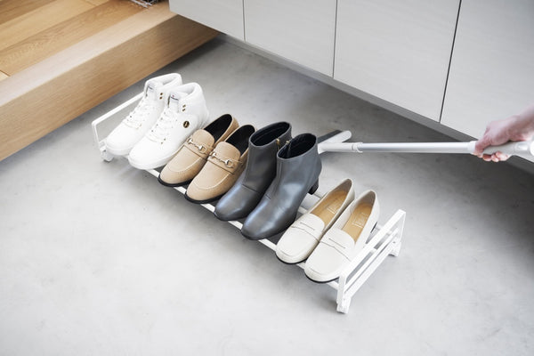 Vtwonen Yamazaki Schoenenrek Met Wielen - Tower - Wit