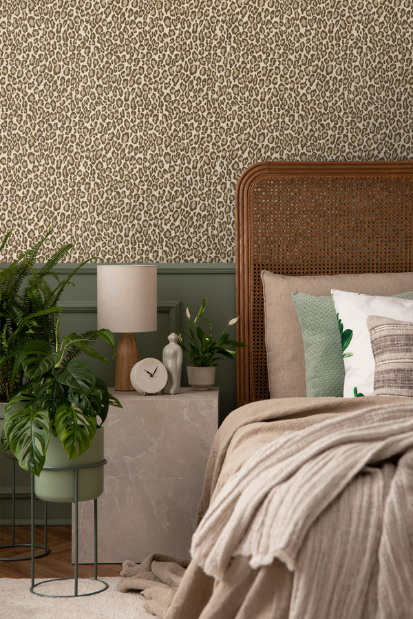 Vtwonen Walls4You Behang Panterprint Beige - 0 53 X 10 05 M - 935328