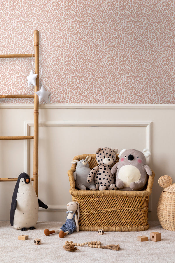 Vtwonen Walls4You Behang Panterprint Roze - 0 53 X 10 05 M - 935282