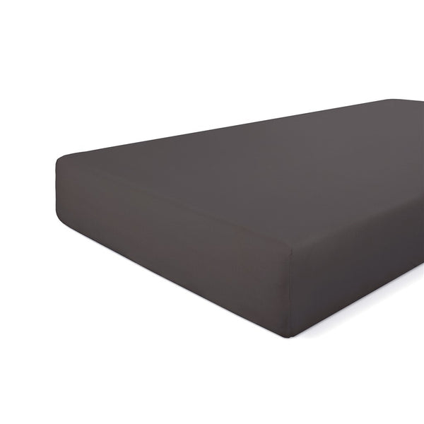 vtwonen Walra - Hoeslaken Katoen - 180x200 cm - Antraciet