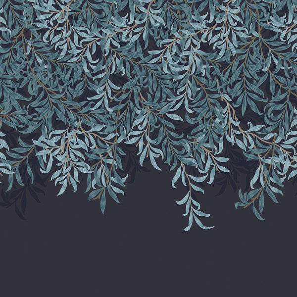 Vtwonen William Morris At Home Fotobehang Willow Bough Navy