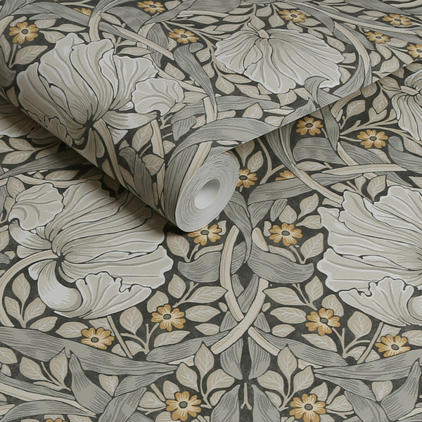 Vtwonen William Morris At Home Vliesbehang Pimpernel Grey