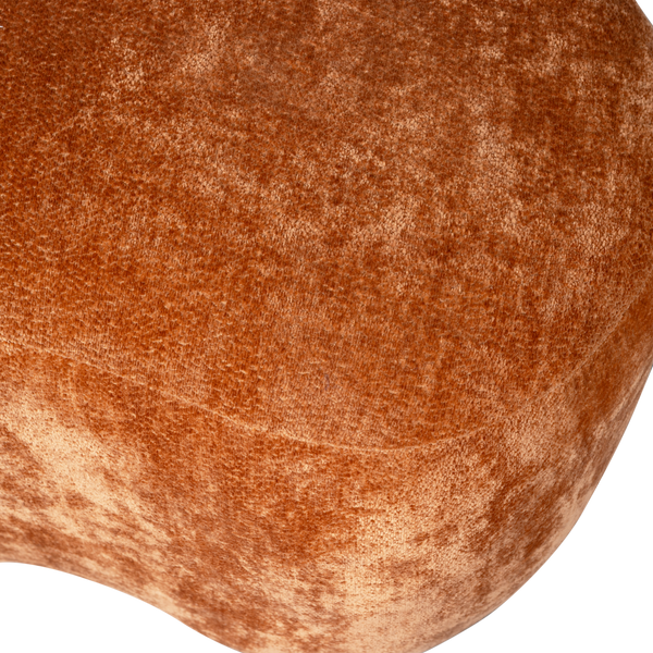 Vtwonen WOOOD Organische Poef Popular - Polyester - Cinnamon - 46x73x49