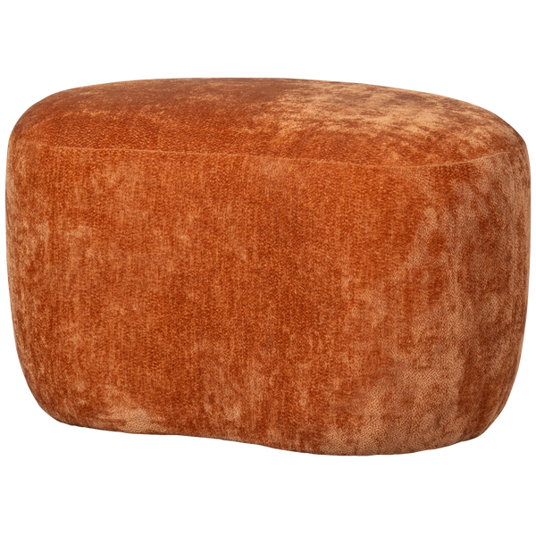 Vtwonen WOOOD Organische Poef Popular - Polyester - Cinnamon - 46x73x49