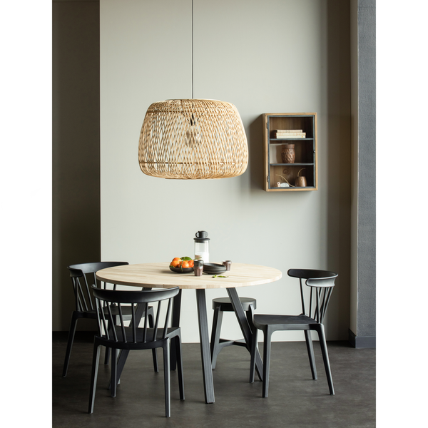 Vtwonen WOOOD Tafelblad Rond Tablo - Eiken - Onbehandeld - 2 4x120x120