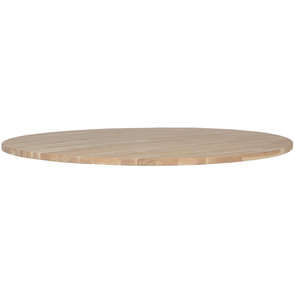 vtwonen WOOOD tafelblad rond Tablo - Eiken - Onbehandeld - 2 4x120x120 vtwonen WOOOD tafelblad rond Tablo - Eiken - Onbehandeld - 2 4x120x120