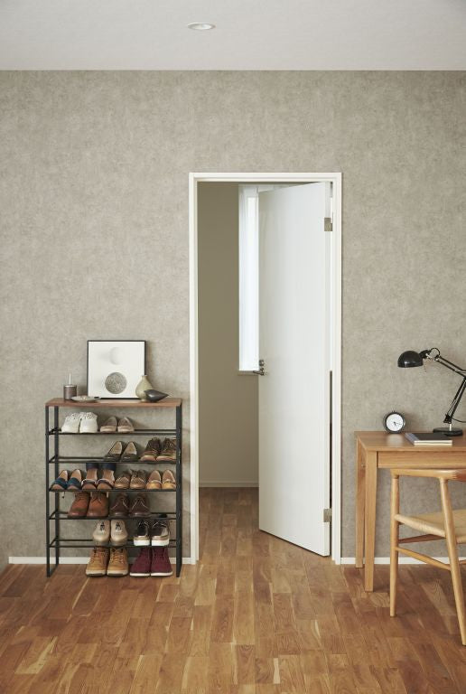 Vtwonen Yamazaki Schoenenrek Met Houten Bovenblad - 6 Niveaus - Tower - Zwart