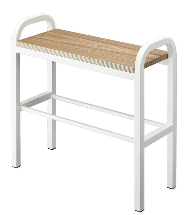 vtwonen Yamazaki Schoenenrek met Houten Plank - Tower - Wit