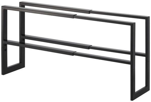 Vtwonen Yamazaki Schoenenrek Uitschuifbaar - 2 Niveaus - Line - Zwart