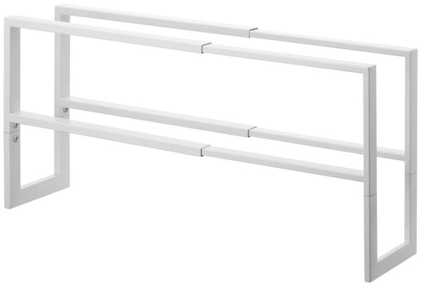 Vtwonen Yamazaki Schoenenrek Uitschuifbaar - 2 Niveaus - Line - Wit