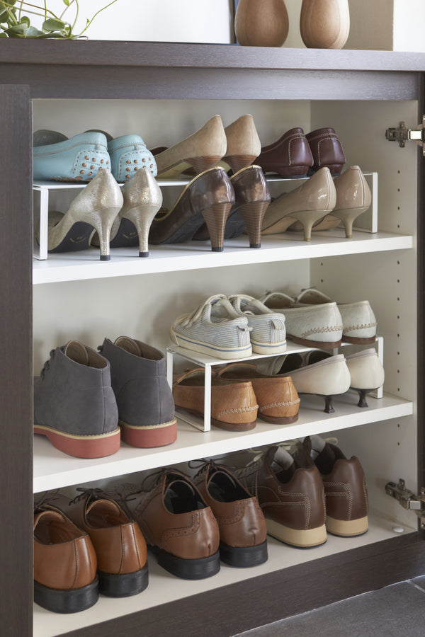 Vtwonen Yamazaki Schoenenrek Uitschuifbaar - Frame - Wit