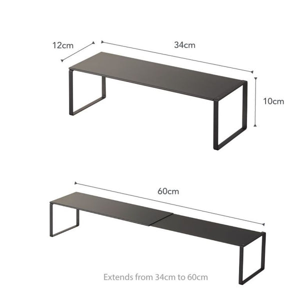 Vtwonen Yamazaki Schoenenrek Uitschuifbaar - Frame - Zwart