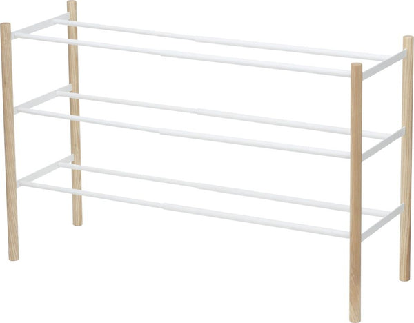 Vtwonen Yamazaki Schoenenrek Uitschuifbaar - Plain - Wit