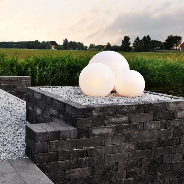 Vtwonen Ylumen Buitenlamp Globe - 1 Lichts - 40 X 40 Cm - Wit