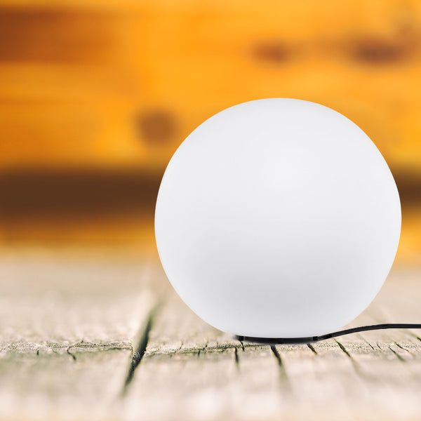 Vtwonen Ylumen Buitenlamp Globe - 1 Lichts - 50 X 50 Cm - Wit