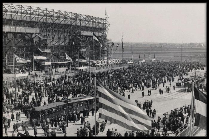 walljar De Kuip 1937 - Opening van het Feyenoord stadion