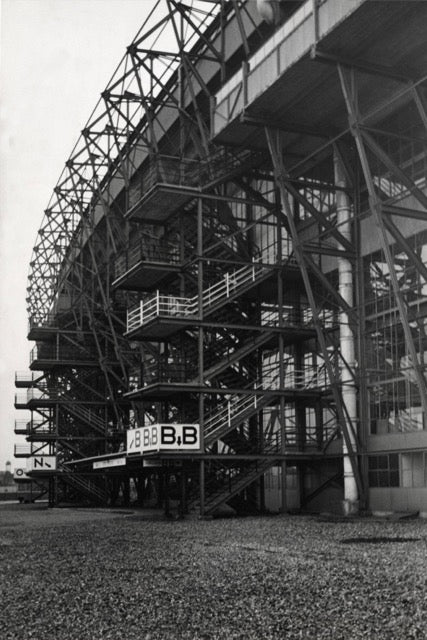 walljar Feyenoord Stadion (De Kuip) Rotterdam Buitenopgangen naar staantribunes 1937