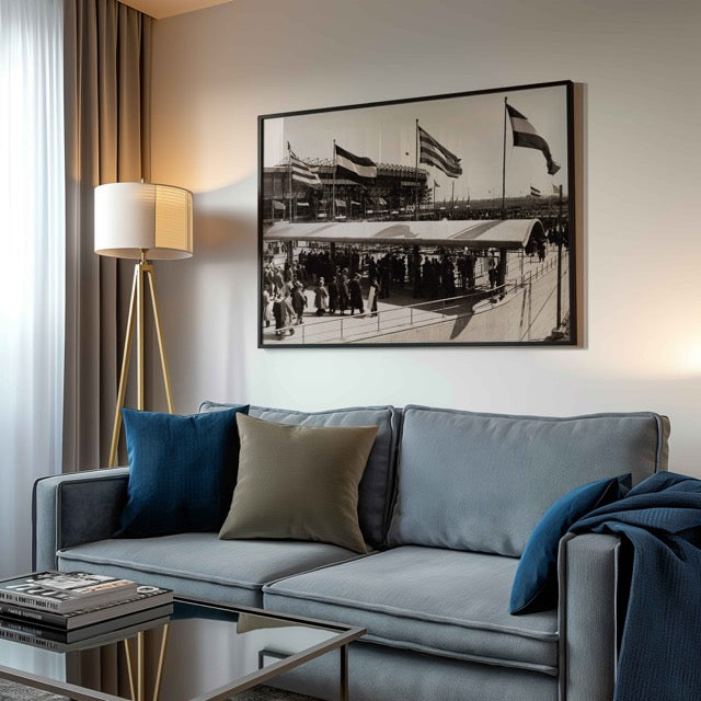 Walljar Feyenoord Stadion (De Kuip) Toegangshekken 1937