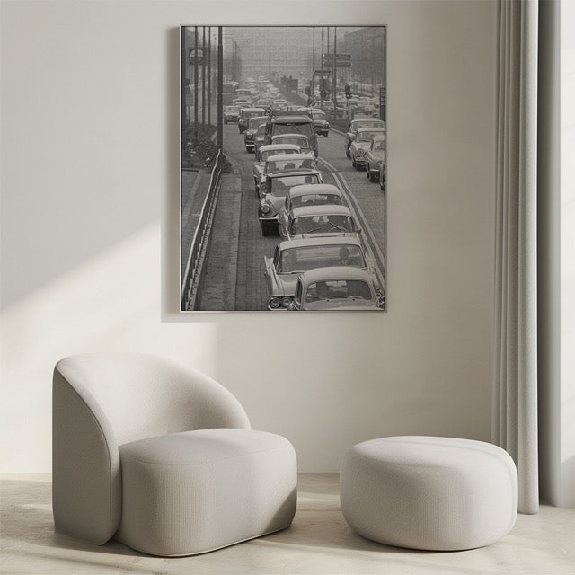 Walljar Verkeersdrukte Rond Stadion Feyenoord (Feyenoord - MVV) 9-1