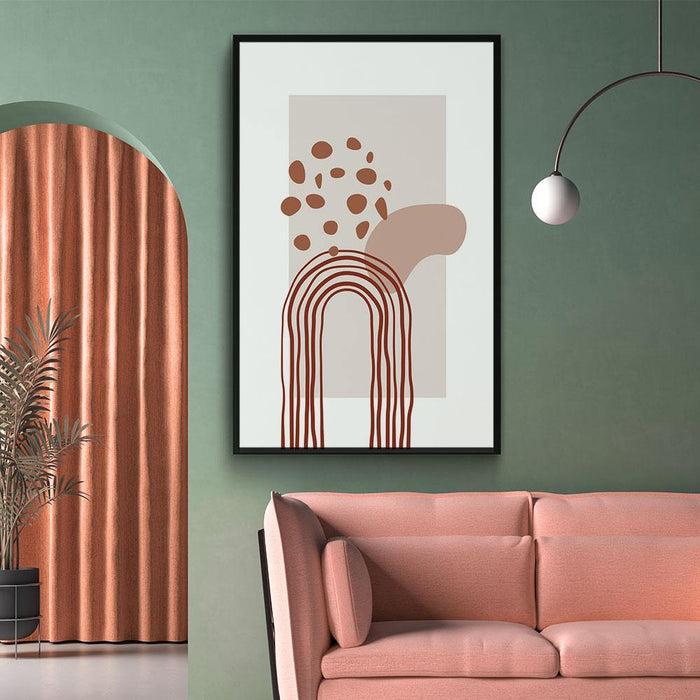 Walljar Abstract Arch Shape