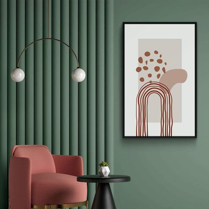 Walljar Abstract Arch Shape