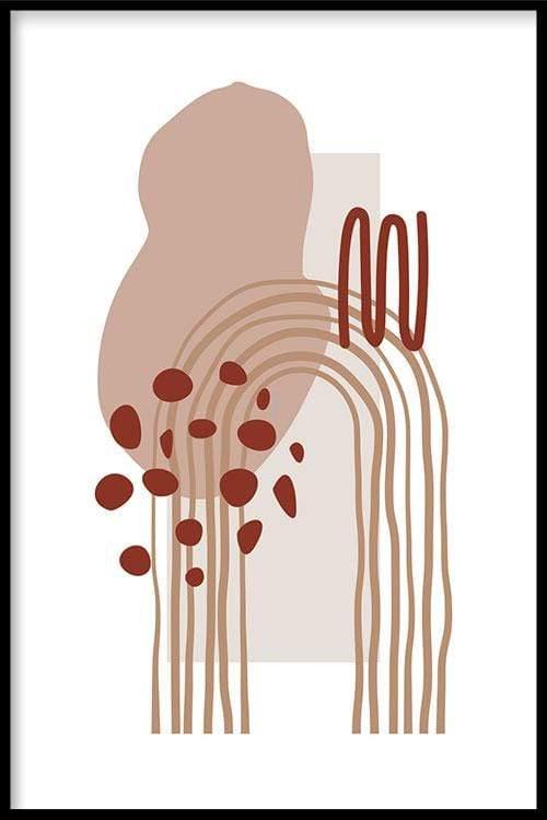 walljar Abstract Arch