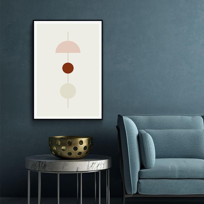 Walljar Abstract Eclipse