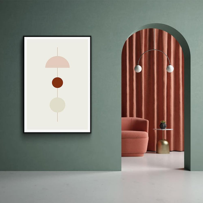 Walljar Abstract Eclipse