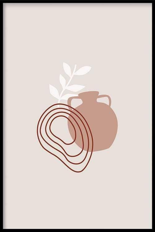 walljar Abstract Jar