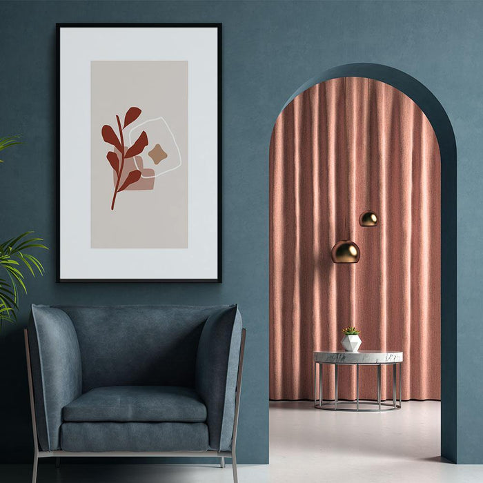 Walljar Abstract Leaf