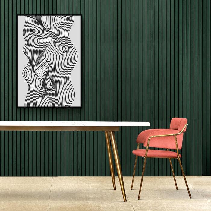 Walljar Abstract Line Art