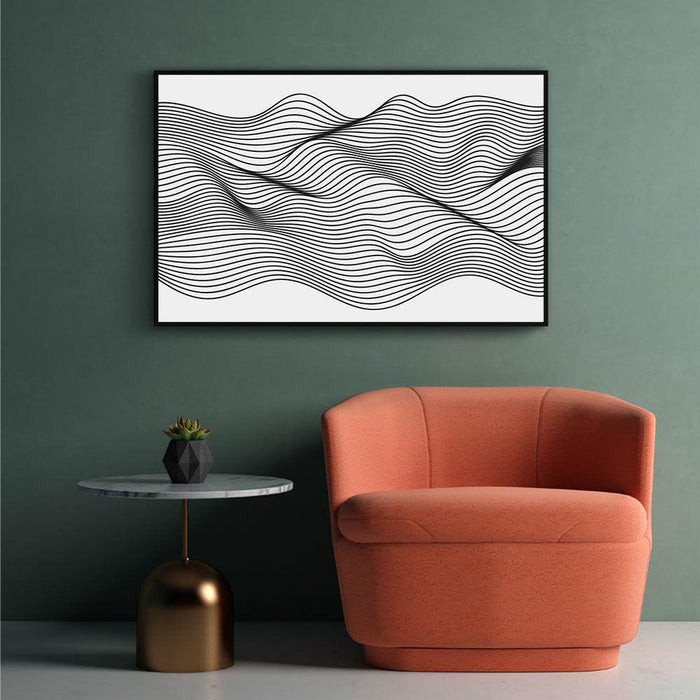 Walljar Abstract Line Art II