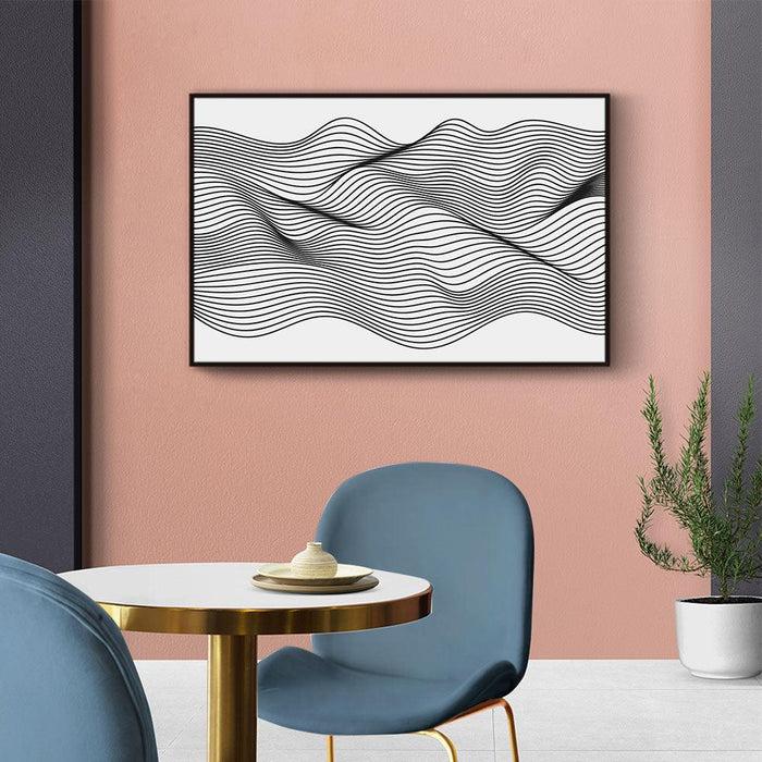 Walljar Abstract Line Art II