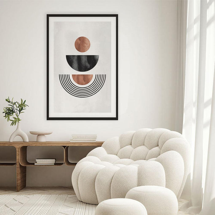 Walljar Abstract Shape N0'2