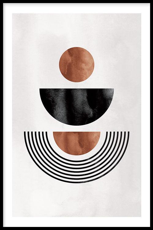 walljar Abstract Shape N0'2