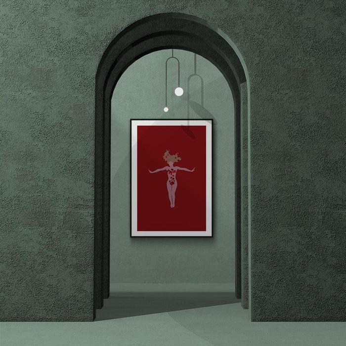 Walljar American Beauty